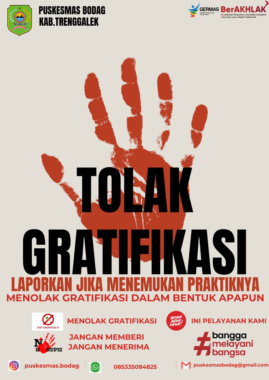Tolak Gratifikasi